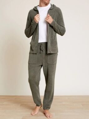Barefoot Dreams CozyChic Ultra Lite Men’s Patch Pocket Jogger Size Medium